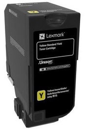 Tonerių kasetė Lexmark CS720, geltona