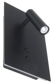 Verners Wale 2 Wall Lamp 14W LED Black