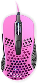 Žaidimų pelė Xtrfy M4 RGB, rožinė