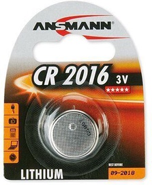 Elementai Ansmann 5 Star, CR2016, 3 V, 1 vnt.