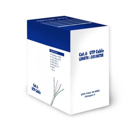 Savio Patch Cable UTP CAT6 305m White