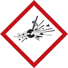 Предупредительный знак, 12x12 мм