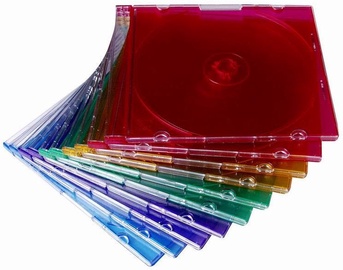 Esperanza 3025 Slim Color Box For CD/DVD 10pcs