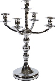 Home4you Candle Holder Kappa H43cm Silver