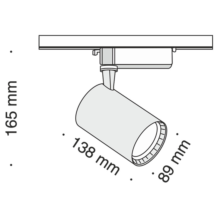 Светильник направляющий Maytoni Track Lamp B, LED, 4000 °К