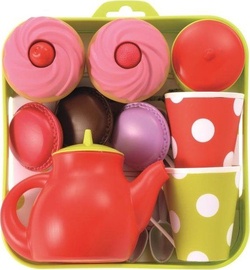 Žaislinis arbatos rinkinys Ecoiffier Tea Set 8/960S, įvairių spalvų