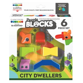 Konstruktorius People Blocks City Dwellers Companion, 6 vnt.