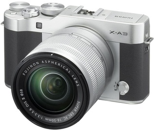 Fujifilm X-A3 Mirrorless Digital Camera + 16-50mm Lens Silver