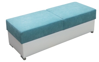 Idzczak Meble Grand Pouf Blue/White