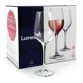 Luminarc Celeste K6 Wine Glasses 35cl 6pcs