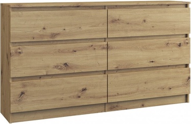 Kumode Top E Shop Malwa M6 Artisan, 138x40x77 cm