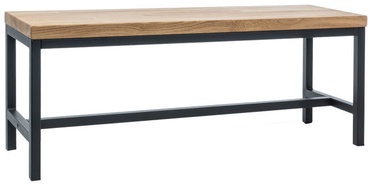 Signal Meble Table Loras Dab/Black 120x35cm
