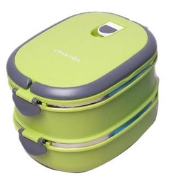 Pārtikas kaste Kamille Lunch Box 1.8L Green 2109