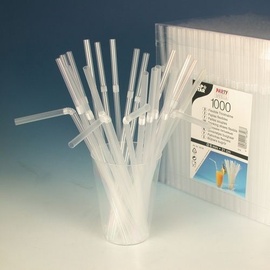 AGP Straws 1000PCS Translucent