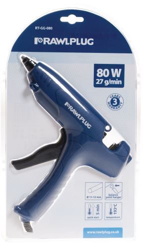 Liimipüstol Rawlplug RT-GG-080, 80 W, 12 mm