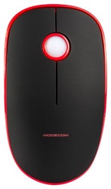 Kompiuterio pelė Modecom WM112, juoda/raudona