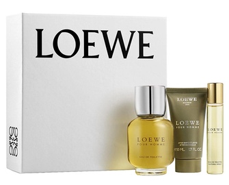 Loewe Pour Homme 100ml EDT + 50ml After Shave Balm + 20ml EDT