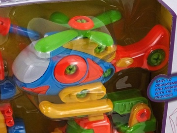 Tommy Toys Plastic Constructor Helicopter 487352