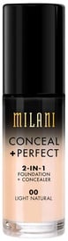 Тональный крем Milani Conceal + Perfect 00 Light Natural, 30 мл