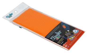 Расходные материалы для 3D принтера 3Doodler Start Eco Plastic, 0.15 м, oранжевый