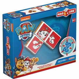 Konstruktorius Geomag Magicube Paw Patrol Marshall, Rubble And Zuma Magnetic Blocks, plastikas