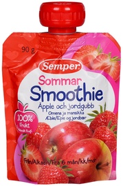 Semper Smoothie From 6 Months 90g Apple & Strawberries