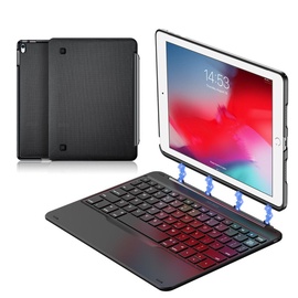 Klaviatūra Dux Ducis Bluetooth ase for iPad Pro 10.5 2017 and iPad Air 2019 EN, melna