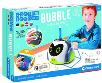 Игрушечный робот Clementoni Bubble Drawing Robot 50340, литовский, русский, эстонский, латышский