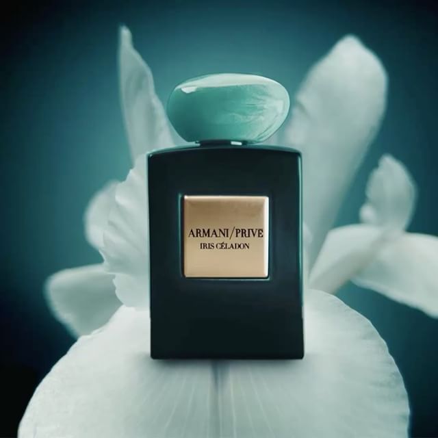 armani prive iris celadon