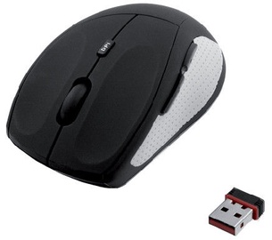 Kompiuterio pelė iBOX Jay Pro Grey/Black, bevielė, optinė