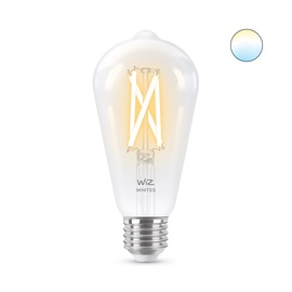 Лампочка WiZ LED, многоцветный, E27, 6.7 Вт, 806 лм