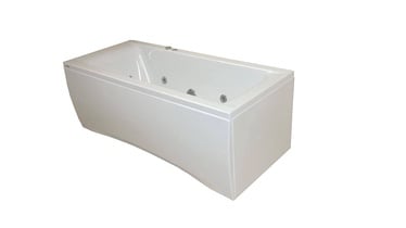 Vannipaneel Kyma Inga Bath Front Panel 170cm White