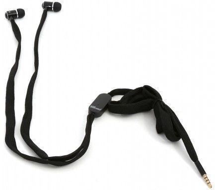 Laidinės ausinės Omega Freestyle FH2112 Shoelace, juoda