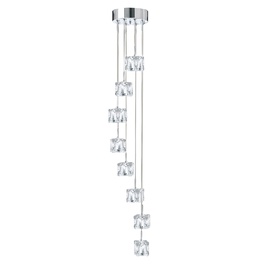 Pakabinamas modernus šviestuvas Searchlight Ice Cube 6778-8-LED, 8 x 5W LED