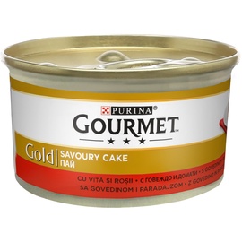 Влажный корм для кошек Gourmet Gold, овощи, 0.085 кг