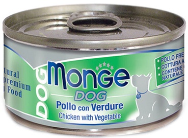 Monge Dog Chicken With Vegetable 95g