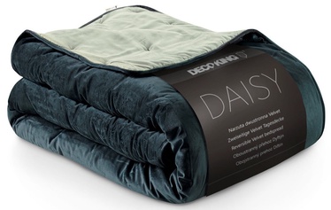 Покрывало DecoKing Daisy, синий/бежевый, 200 см x 220 см