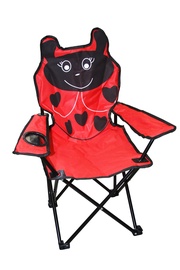 BESK Childrens Camping Chair Ladybird