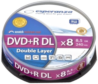 Esperanza DVD+R DL 8.5GB 8x 10pcs