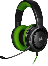 Игровые наушники Corsair HS35 Black/Green