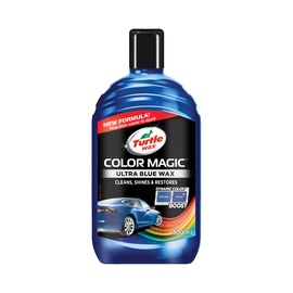 Pinnakattematerjal Turtle Wax Color Magic Plus+ Dark Blue 0.5l without Chipstick