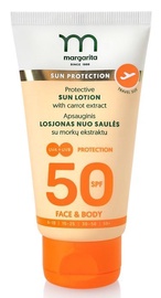 Солнцезащитный лосьон Margarita Carrot Extract SPF50, 50 мл