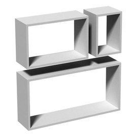 Velano FRS Floating Shelves Set 3 pcs White