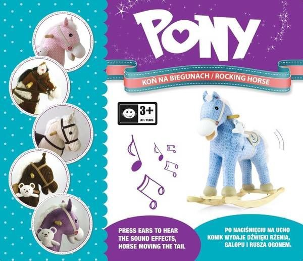 Šūpojošā rotaļlieta Milly Mally Pony