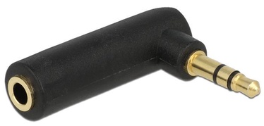 Delock Adapter Jack3.5 to Jack3.5 Black