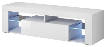 TV galds Vivaldi Meble Everest, balta, 1600x350x550 mm
