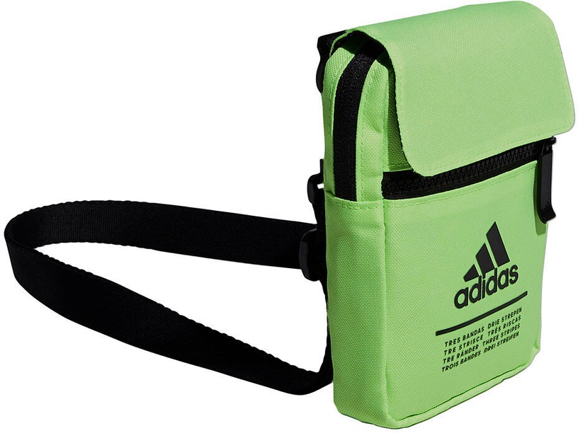 Plecu soma Adidas Classic Organizer Bag S GH5278, melna/zaļa
