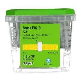 Naglas F16 1.6x38mm ZN 2400 gab