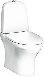 Туалет Gustavsberg Estetic 8300 GB1183002R1231, с крышкой, 370 мм x 680 мм