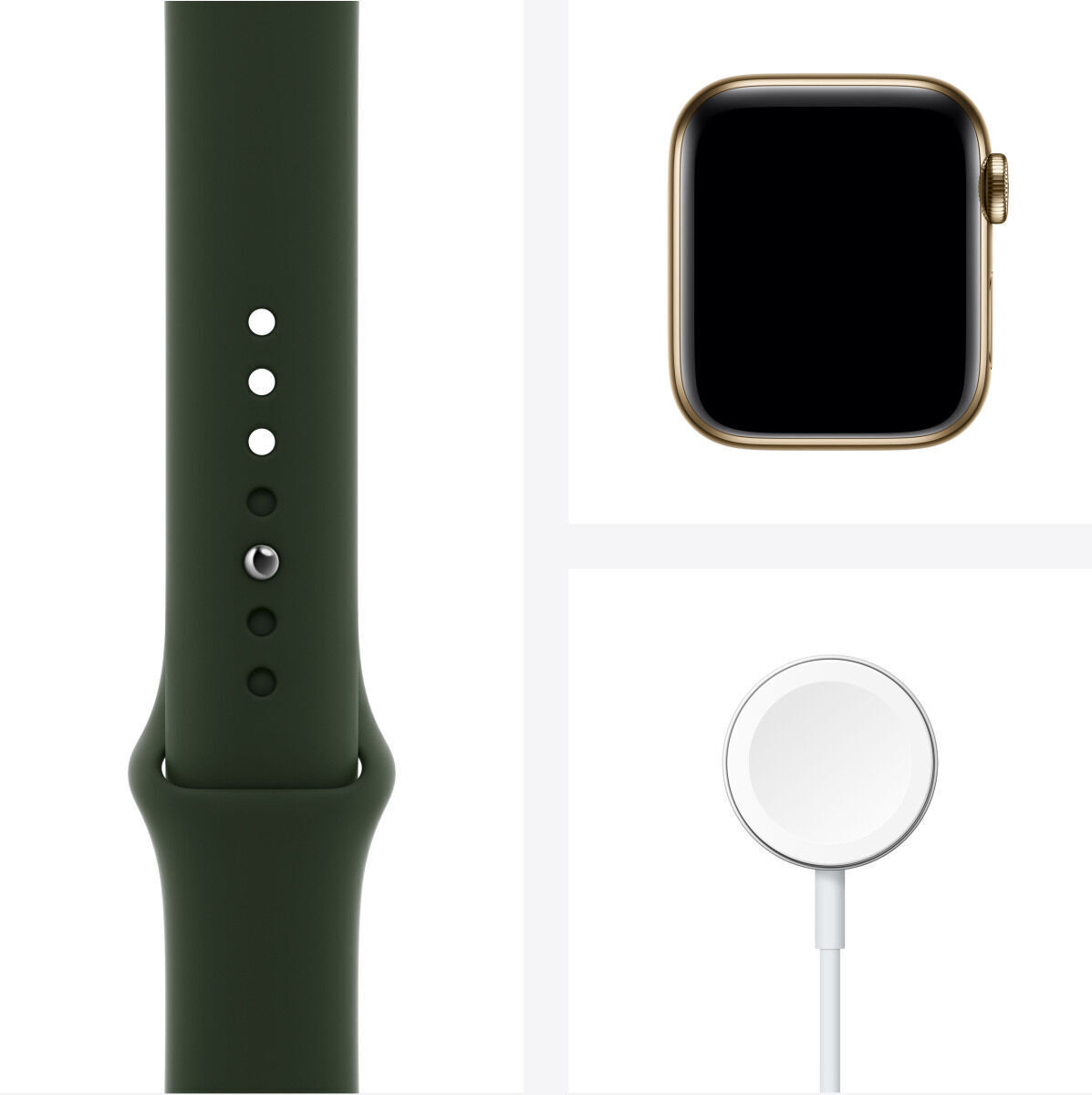 Išmanusis laikrodis Apple Watch 6 GPS + Cellular 40mm, aukso - Senukai.lt